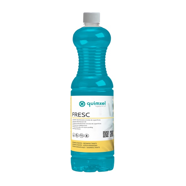 FRESC garrafa 1 litros. Limpiador desinfectante.   